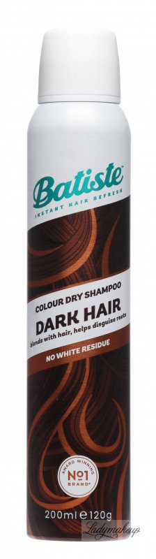 batiste suchy szampon kolory włosów