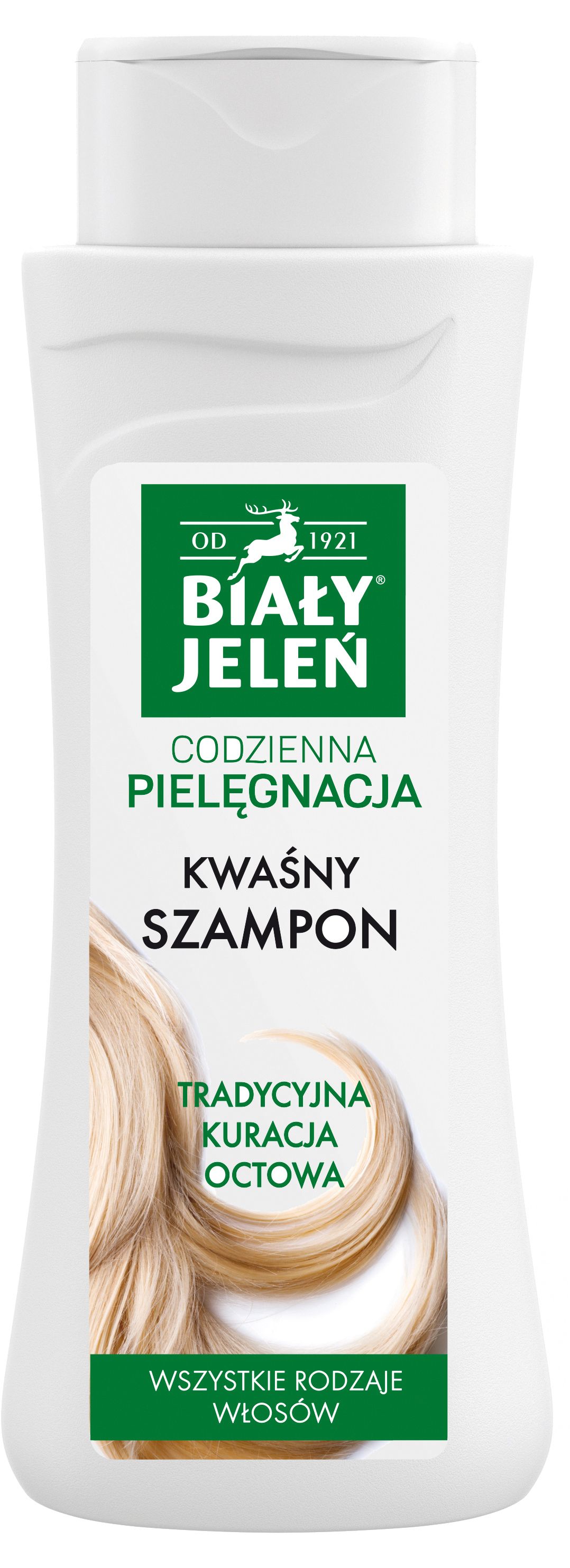 biały jeleń szampon i odźywka do włosów blond