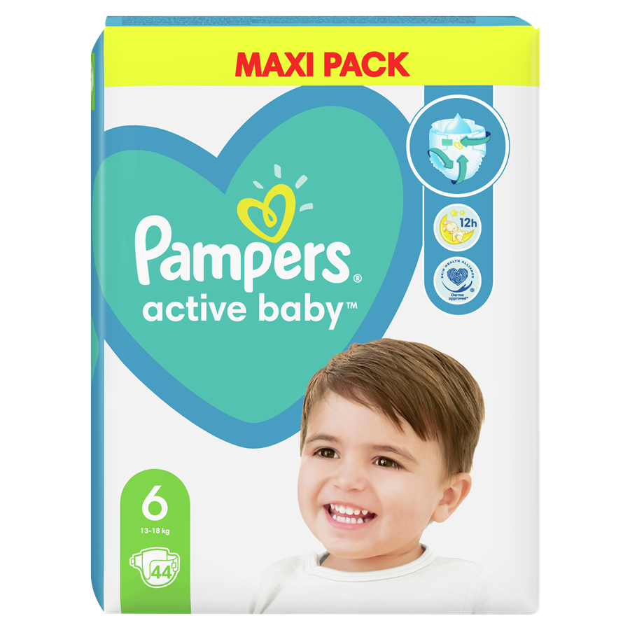 pampers active baby 6 smyk