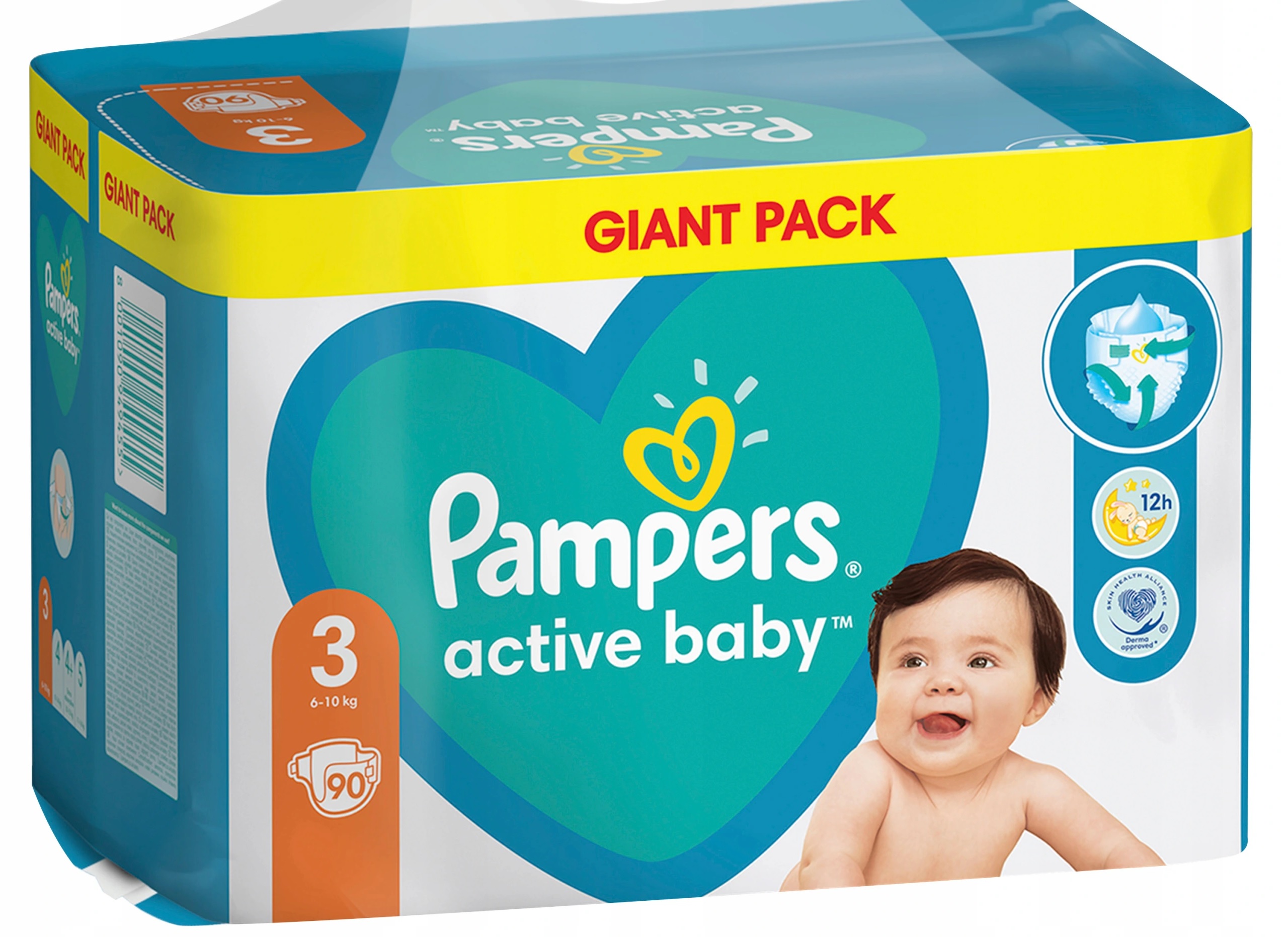 pampersy pampers giant 3