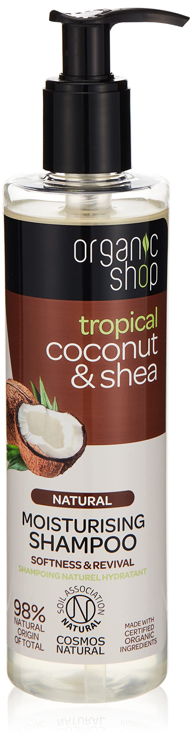 szampon organic shop coconut skład