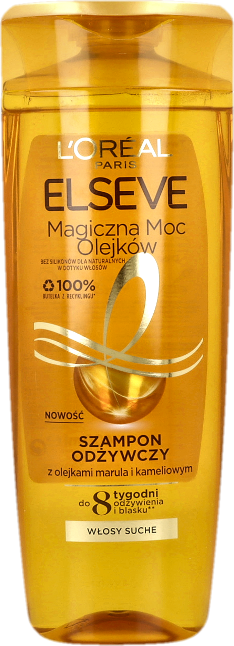 loréal paris elseve magiczna moc olejków odżywczy szampon do włosów