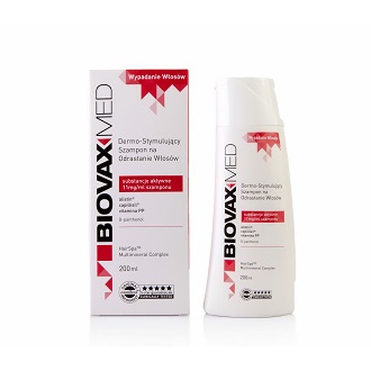biovax szampon wypadanie włosów