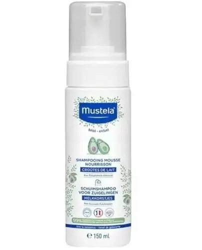 mustela bebe enfant szampon w piance 150ml