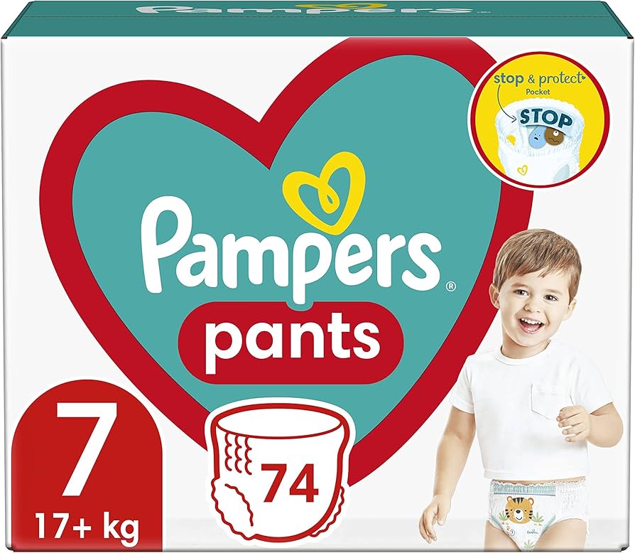 pampers pieluchoamjtki duże