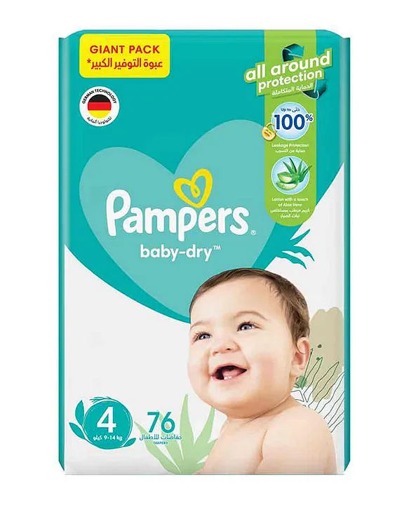 pampers 4 76