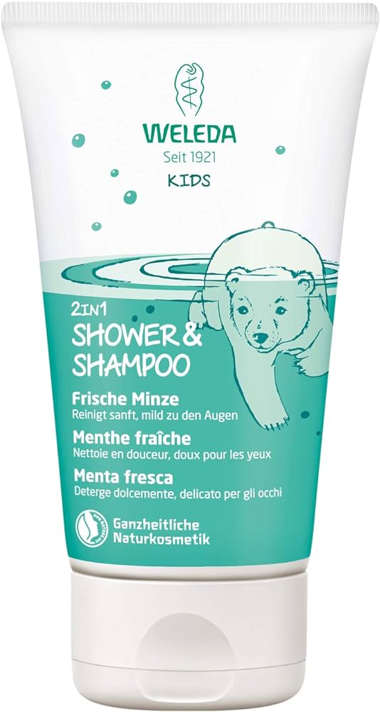 szampon dzieci o zapachu mięty