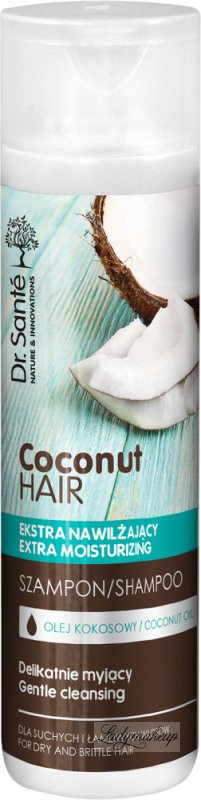 dr sante coconut szampon do włosów z olejem kokosowym