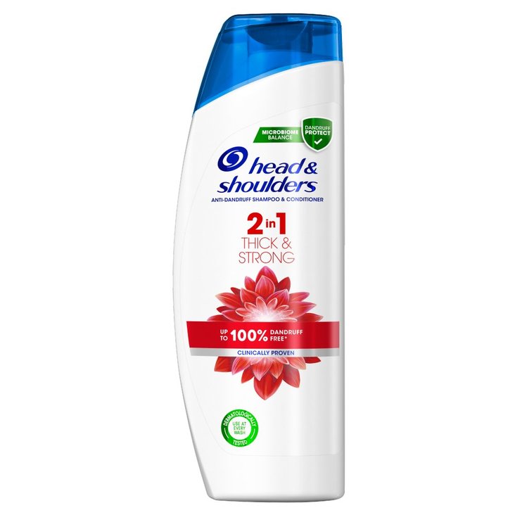 head shoulders menthol szampon przeciwłupieżowy z odżywką 2w1 naturalna świeżość