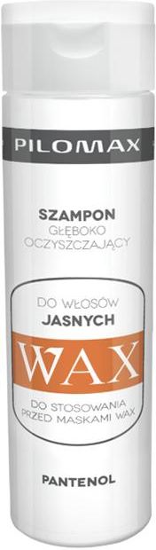 wax szampon głęboko oczyszczający do włosów jasnych 200ml