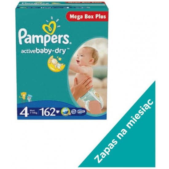 pampers 4 mega box 147 cena