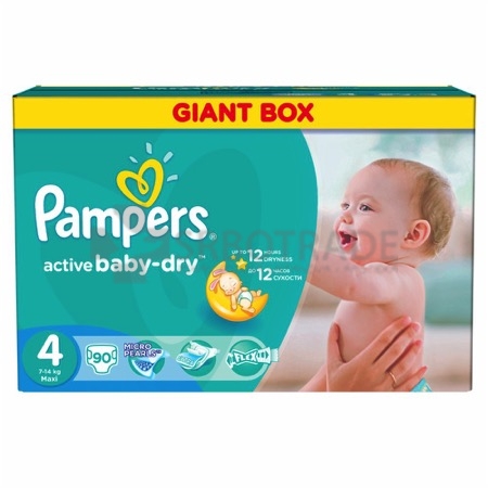 pampers giant box plus 4