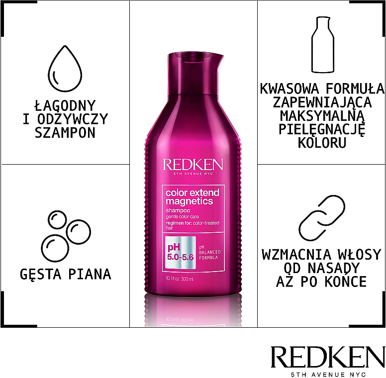 redken szampon do włosów farbowanych