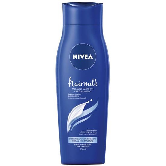 nivea hair milk szampon wizaż