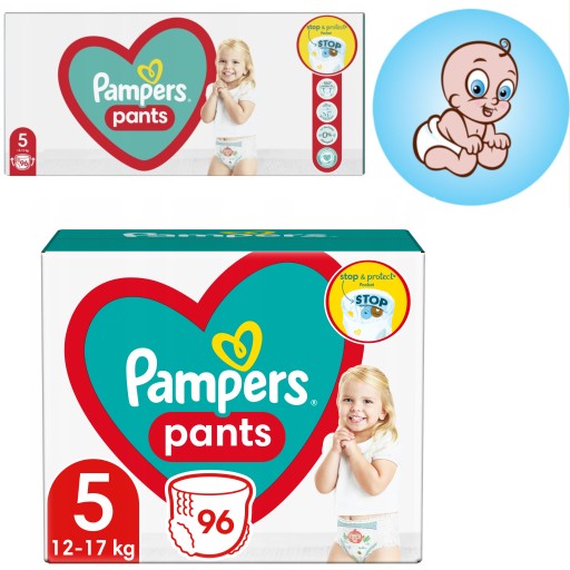 pampers pants 96 sztuk