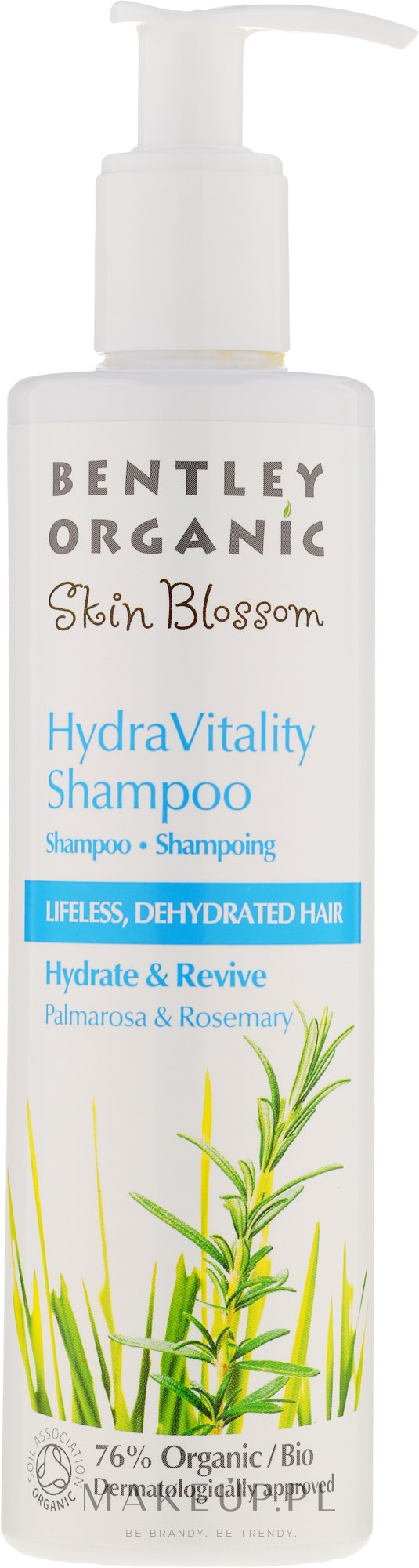 organiczny pielęgnacyjny szampon do włosów skin blossom