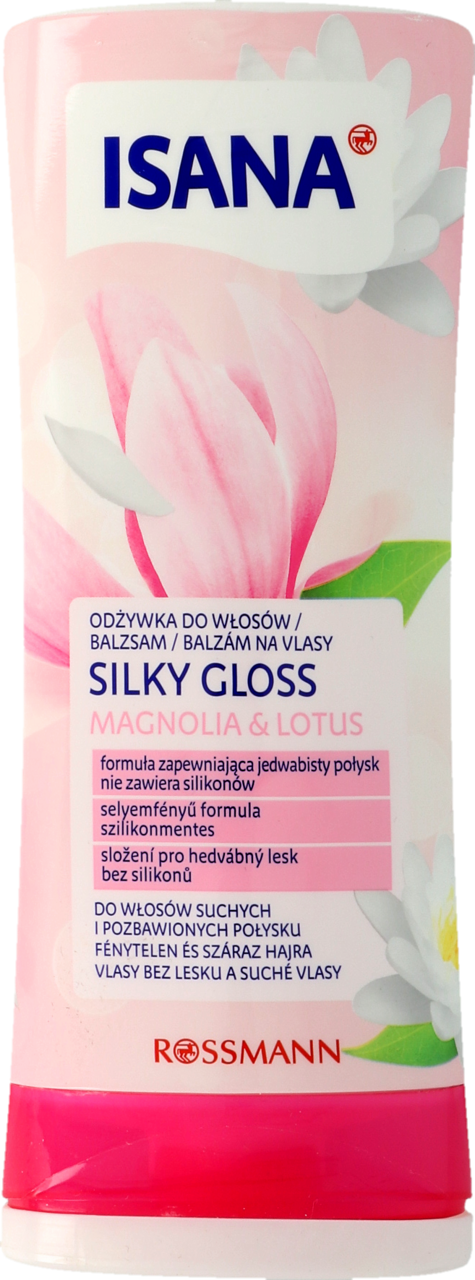 isana odżywka do włosów silk gloss