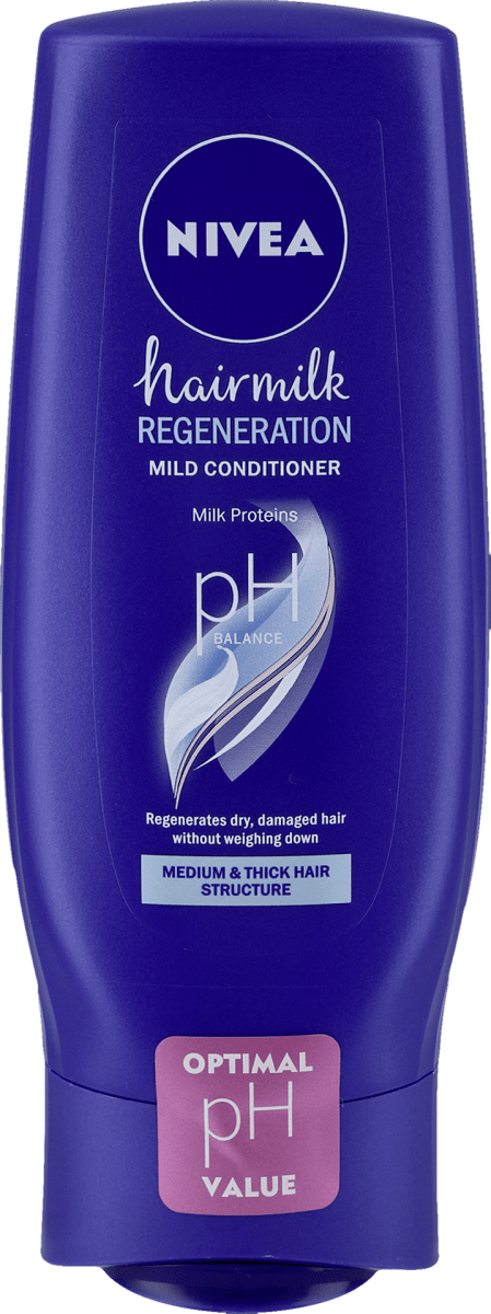nivea hairmilk mleczna odżywka do włosów o strukturze cienkiej