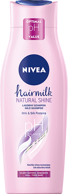 nivea hair milk szampon