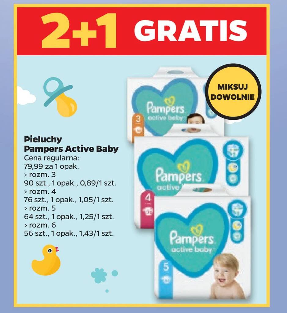 tydzień po tygodniu pampers