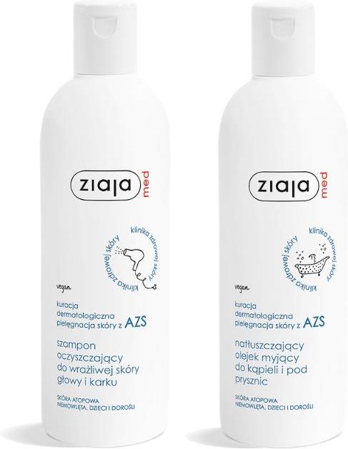 ziaja med azs szampon oczyszczający 300 ml ceneo