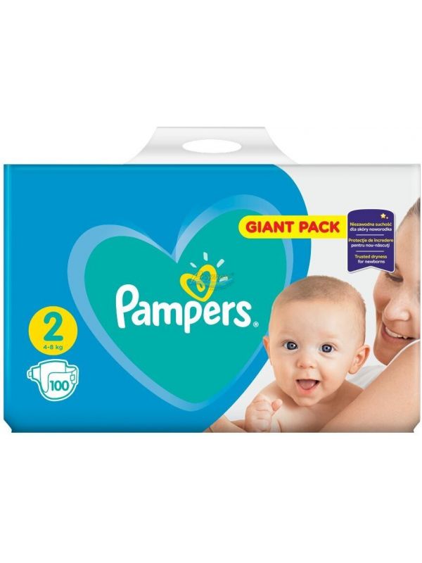 pampers 100 sztuk 2