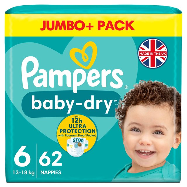 pampers jumbo pack 6