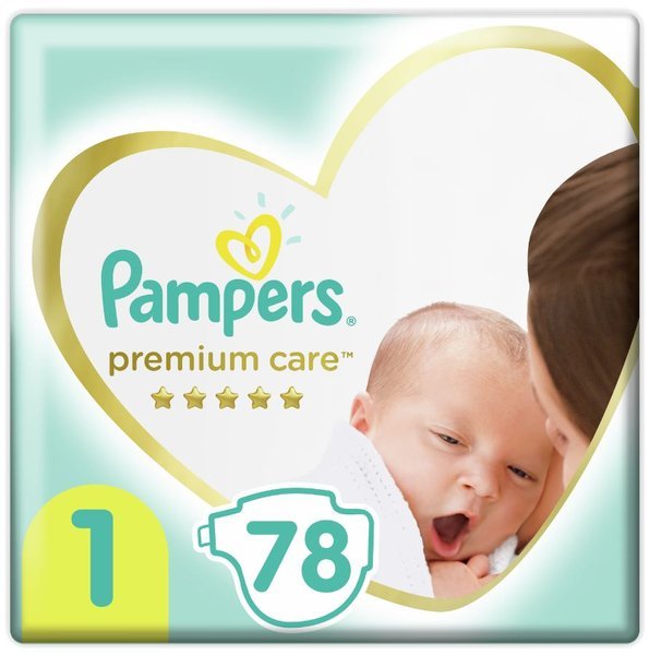 78 sztuk pampers premium