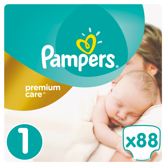 pampers premium care 1 22 sztuki