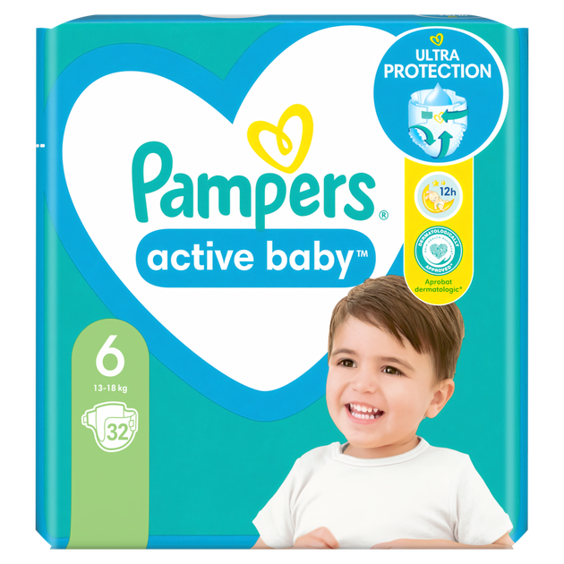 pieluchy pampers rozmiar 6