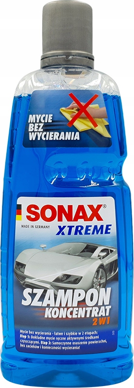sonax xtreme szampon 2w1 koncentrat opinie