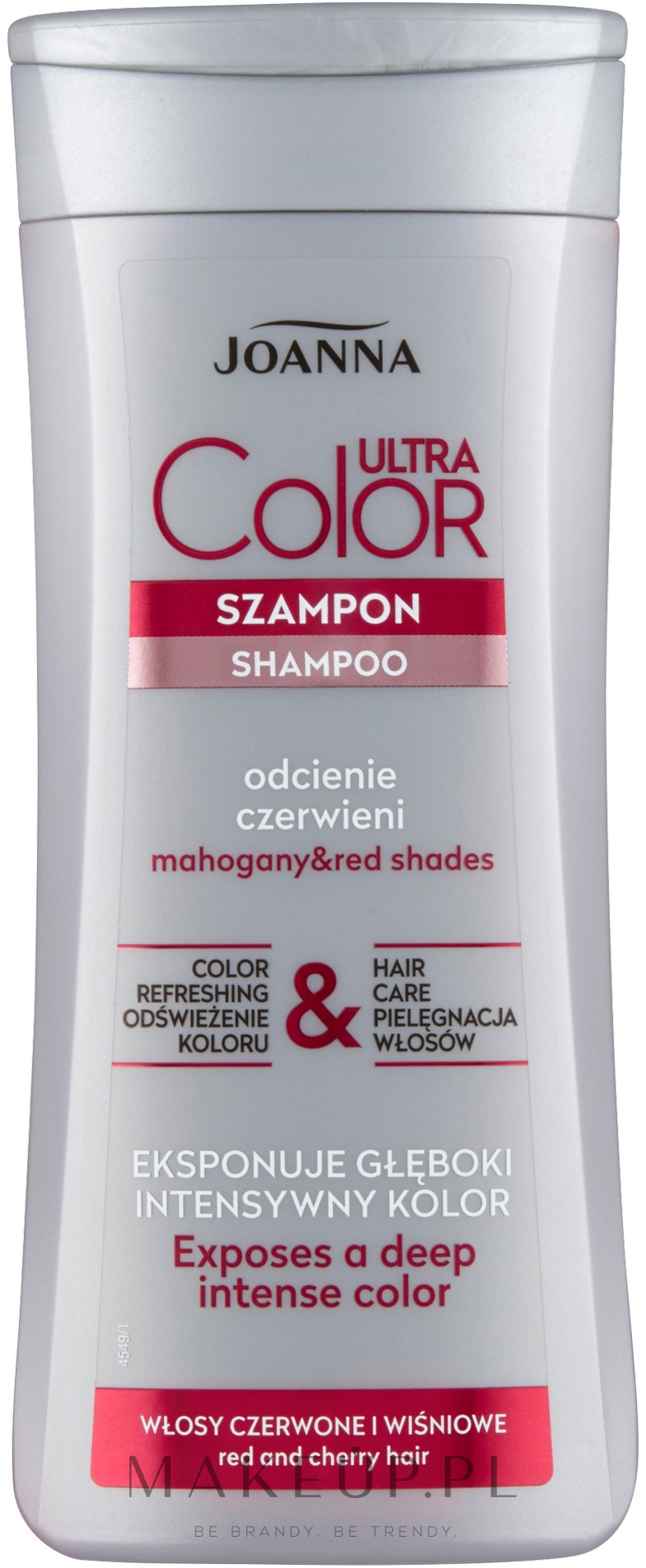 szampon i odżywki do włosów czerwonych joanna