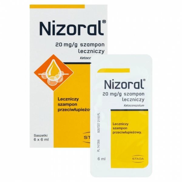 nizopol szampon p/łupieżowy 20 saszetek po 6 ml