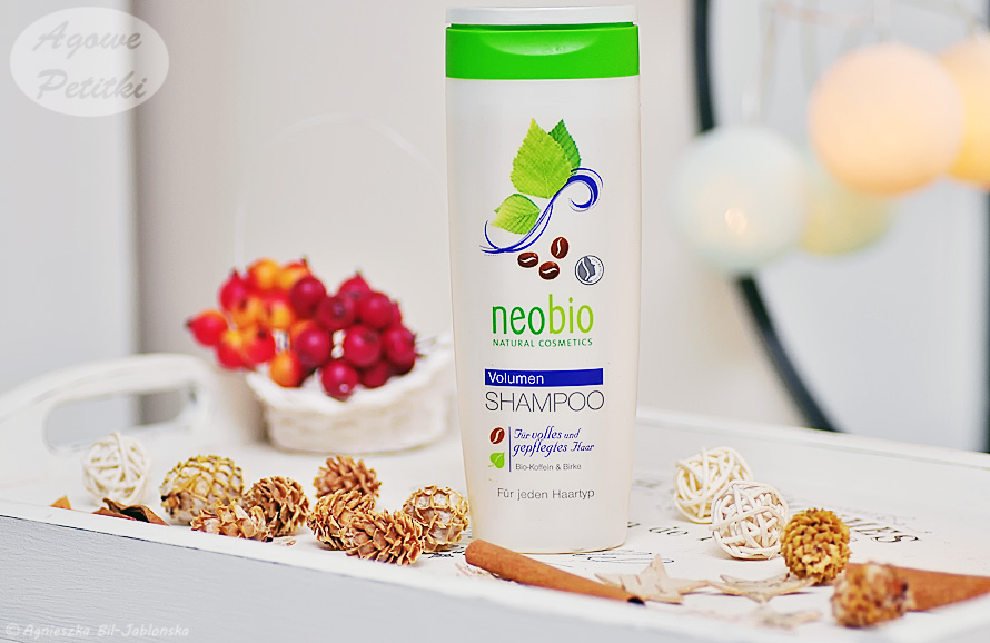 neobio szampon zwiększający objętość z kofeiną 250ml