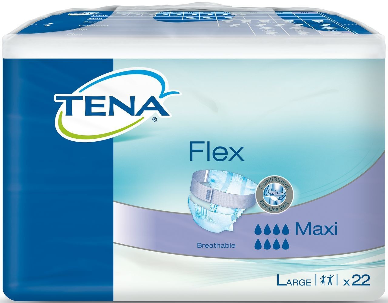 pieluchy tena flex maxi small 22 szt