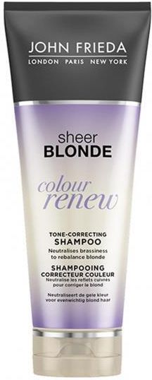 john frieda sheer blonde color renew correcting szampon odżywka