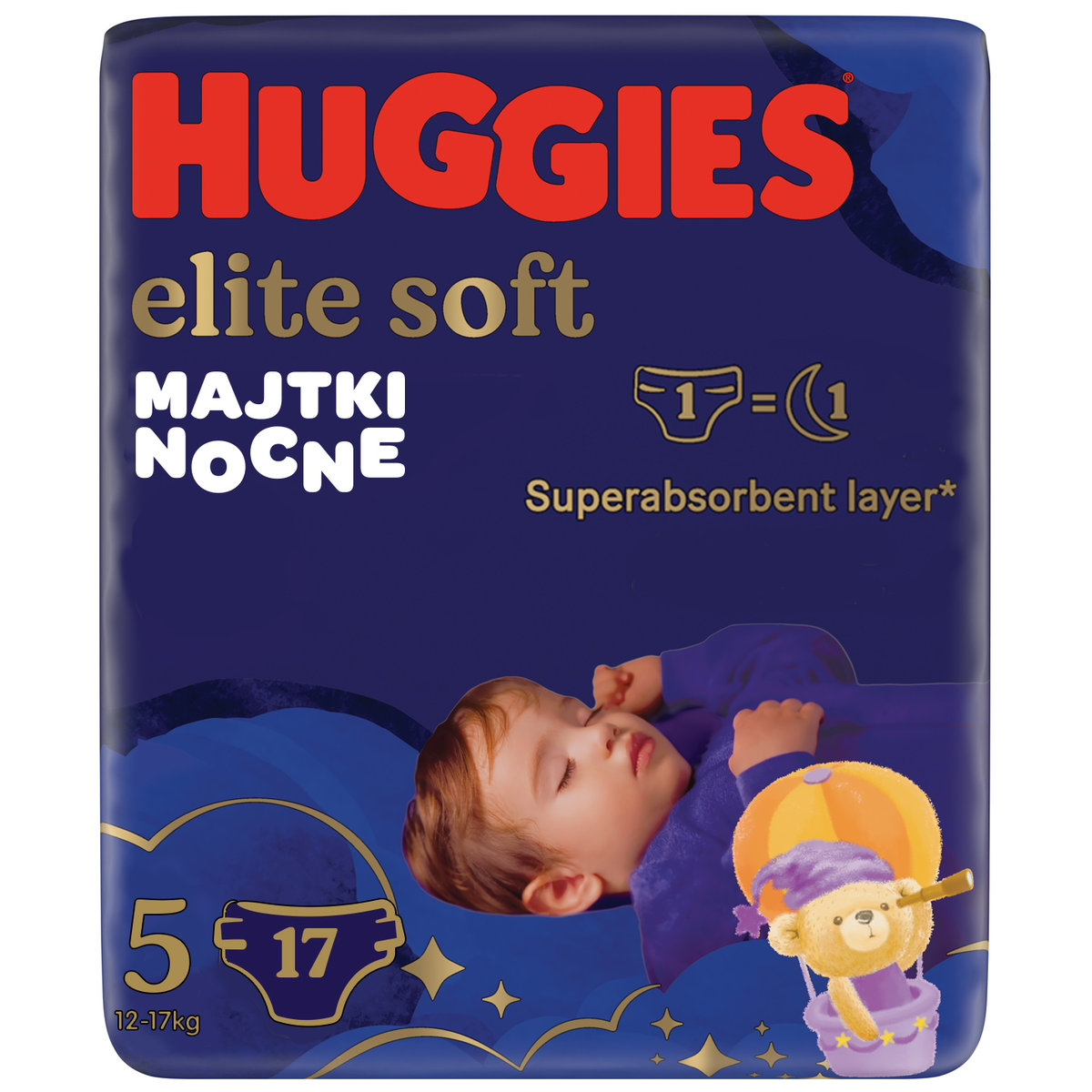 pieluchy huggies na noc