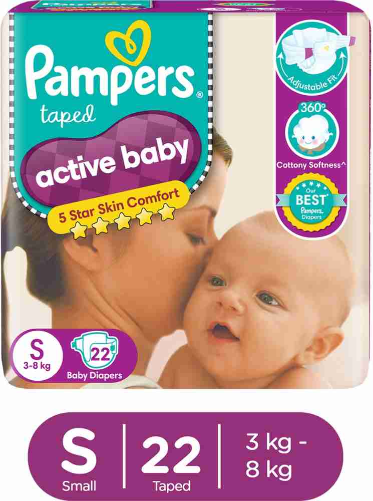 cena pampers active baby-ry 4