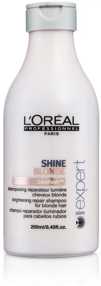 loreal shine blonde szampon regenerujący do włosów blon