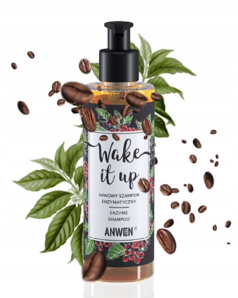 anwen szampon kawowy enzymatyczny wake it up
