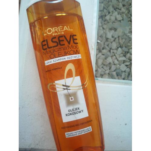 wizaż szampon loreal olejki