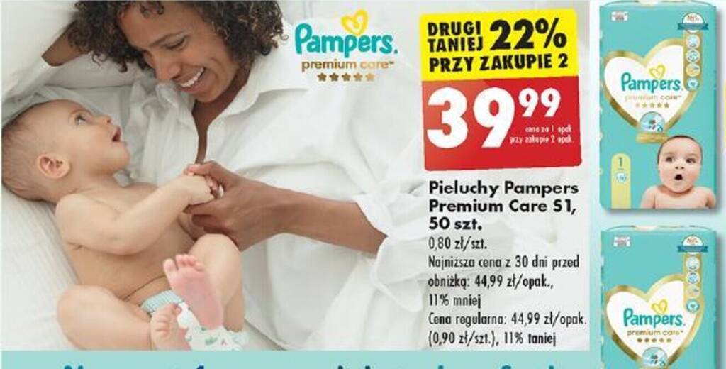 pampers premium biedronka