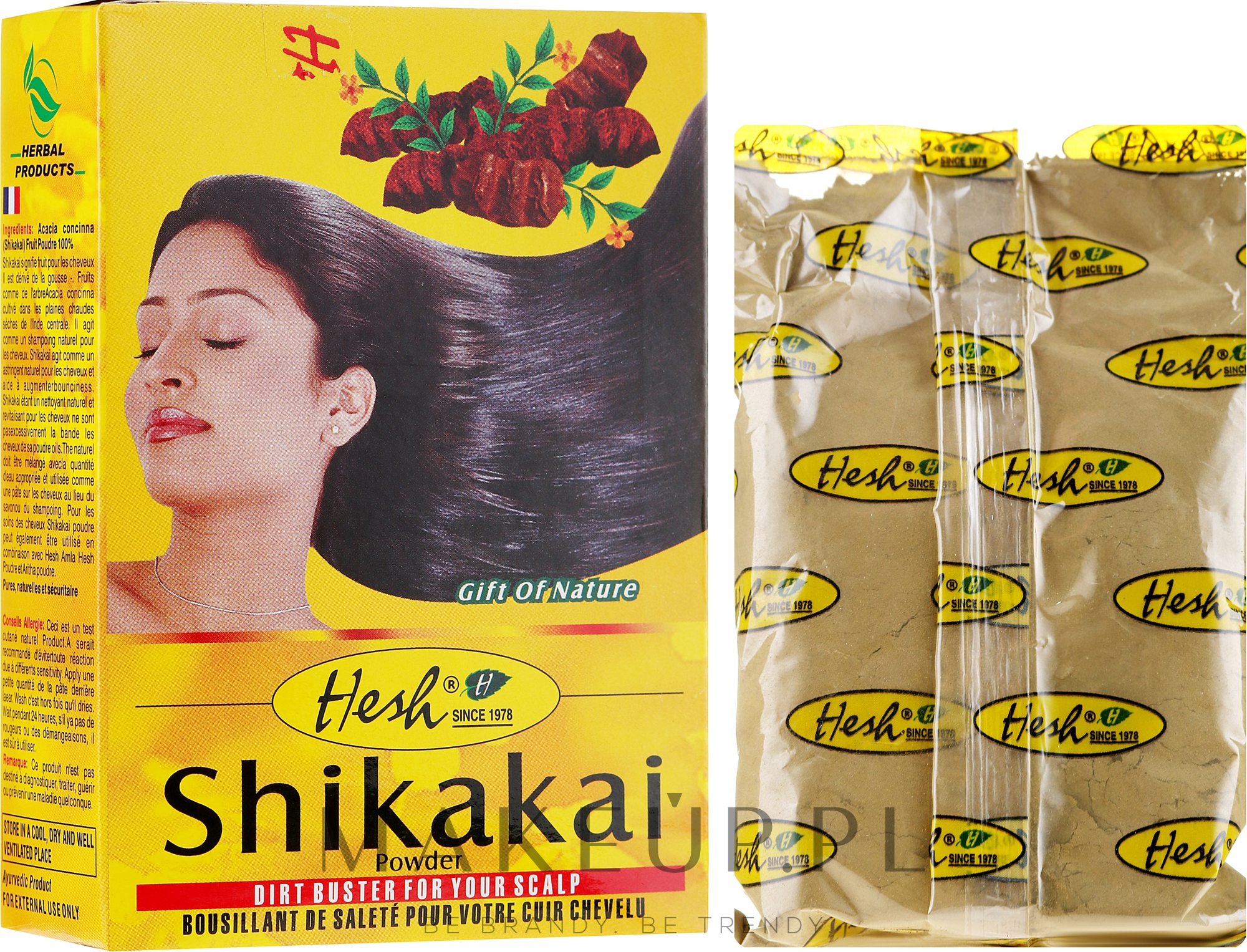 szampon do włosów shikakai hesh