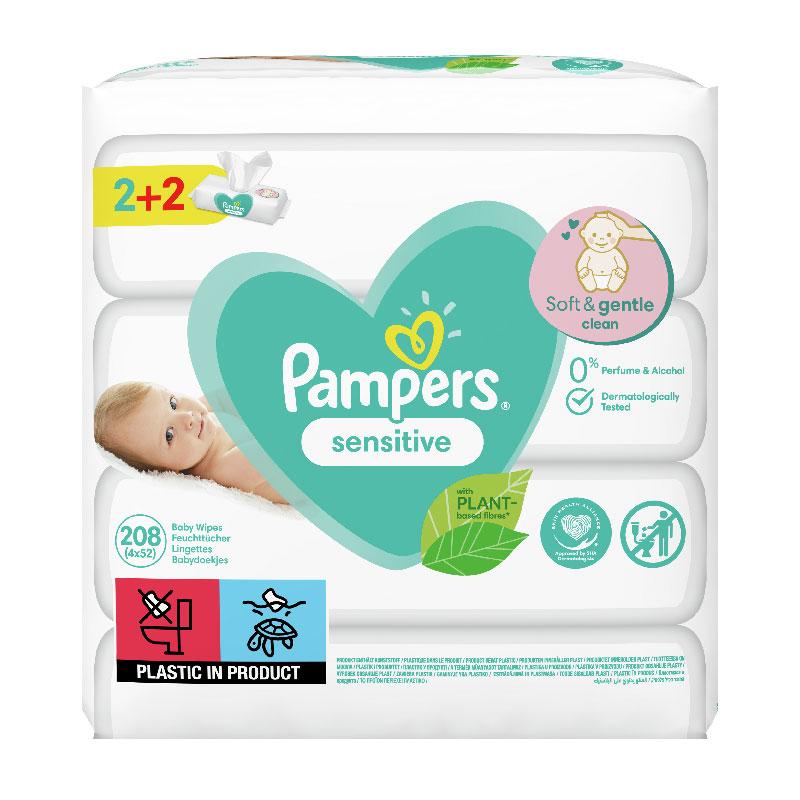 pampers sensitive baby wipes