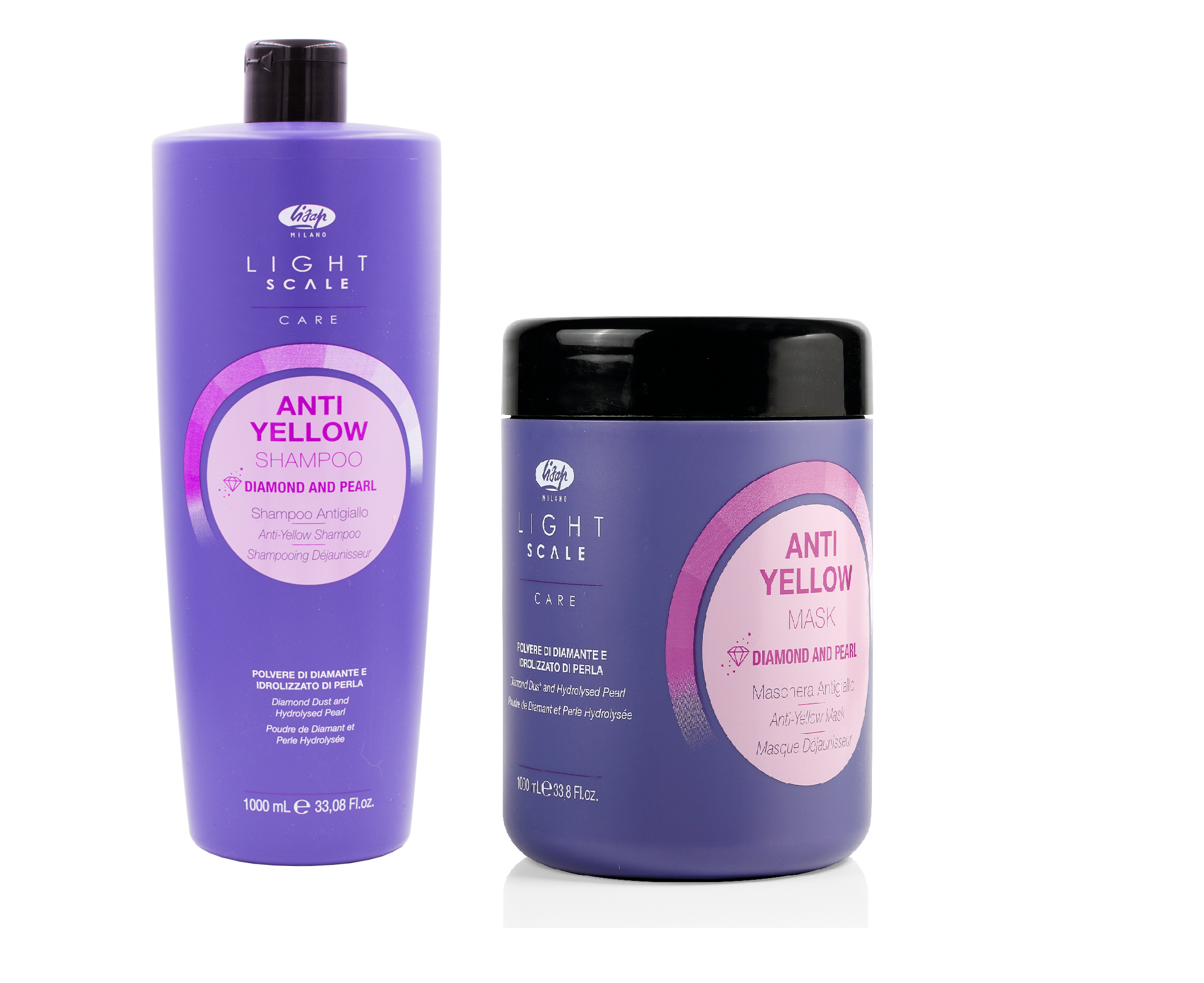 szampon i odzywka do wlosow fioletowe opakowanie