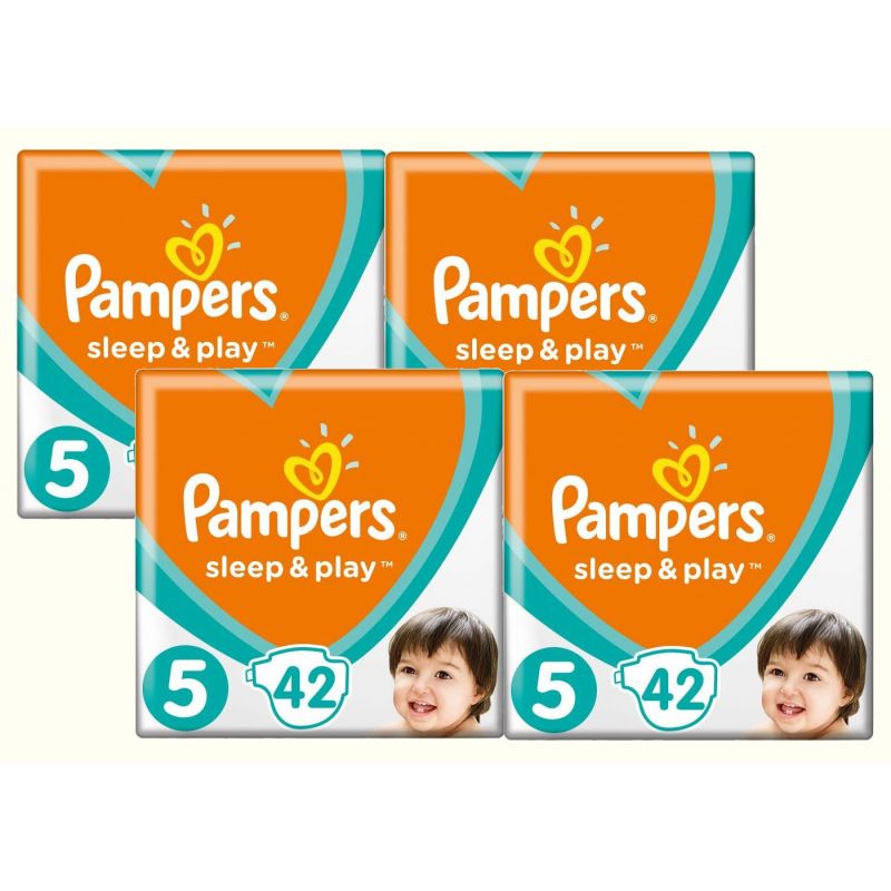 pieluszki sleep&play junior 42 pampers cena