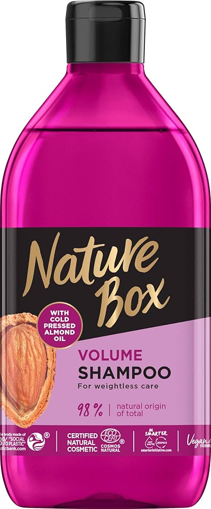 nature box szampon z olejem migdał