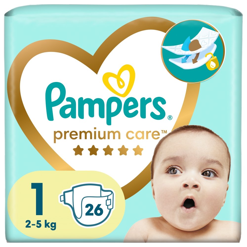 pampers newborn 1 cena 43 szt