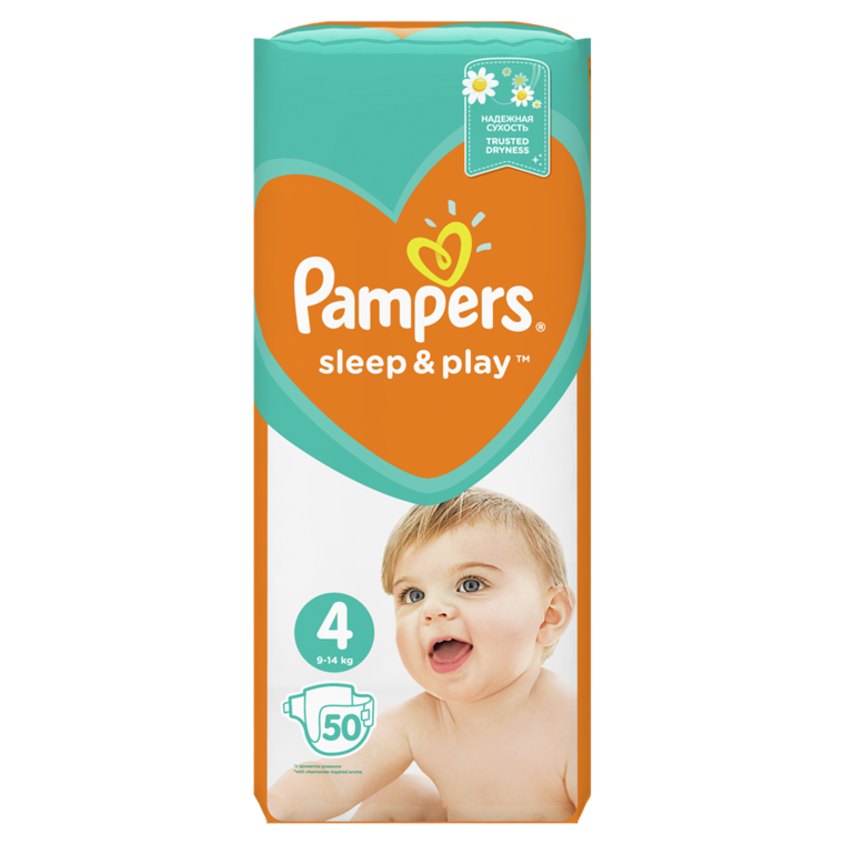 pampers sleep&play pieluchy jednorazowe rozmiar 4 maxi 50 szt