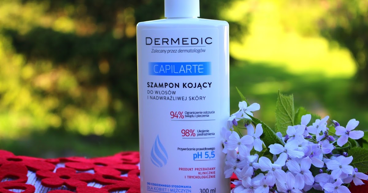 dermedic capilarte szampon kojący do skóry nadwrażliwej 300 ml